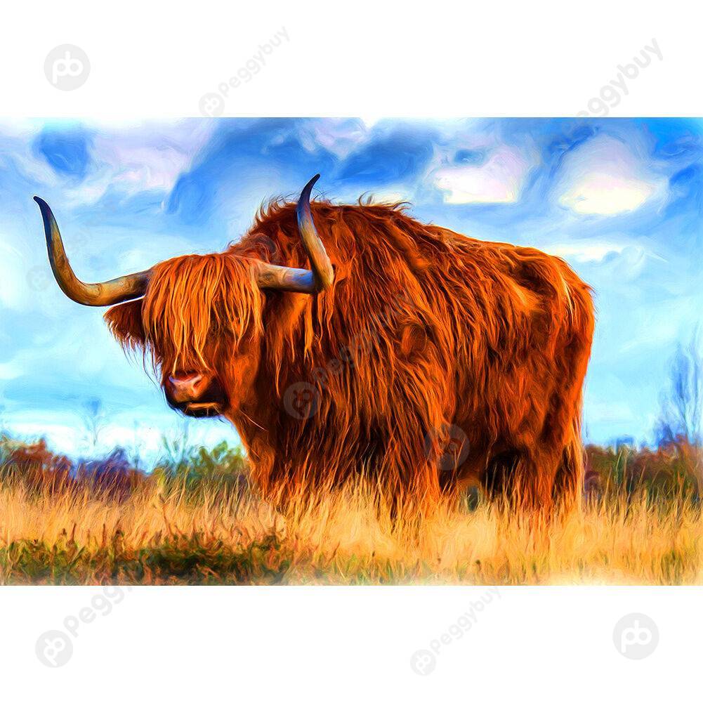 

Kids Puzzles 1000 Pieces Yak Animal Picture Jigsaw Adults Educational Toys, 501 Original