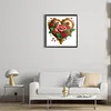 >SALE<5D DIY Partial Special Shaped Drill Diamond Painting Kit Heart Home Decoration