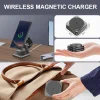 Foldable 3-in-1 Wireless Magnetic Charger