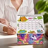 2026 Kalender Diamond Painting Kit Einhorn DIY Diamond Art Schreibtisch Kalender