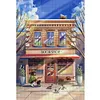 uk.everydayedeals (Limited Stock)Cross Stitch - 11ct Stamped - Librairie de printemps (50*70cm)