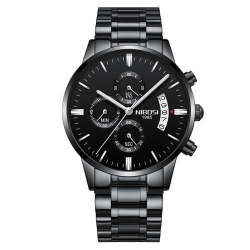 Brons Chronograph Stainless Steel Watch