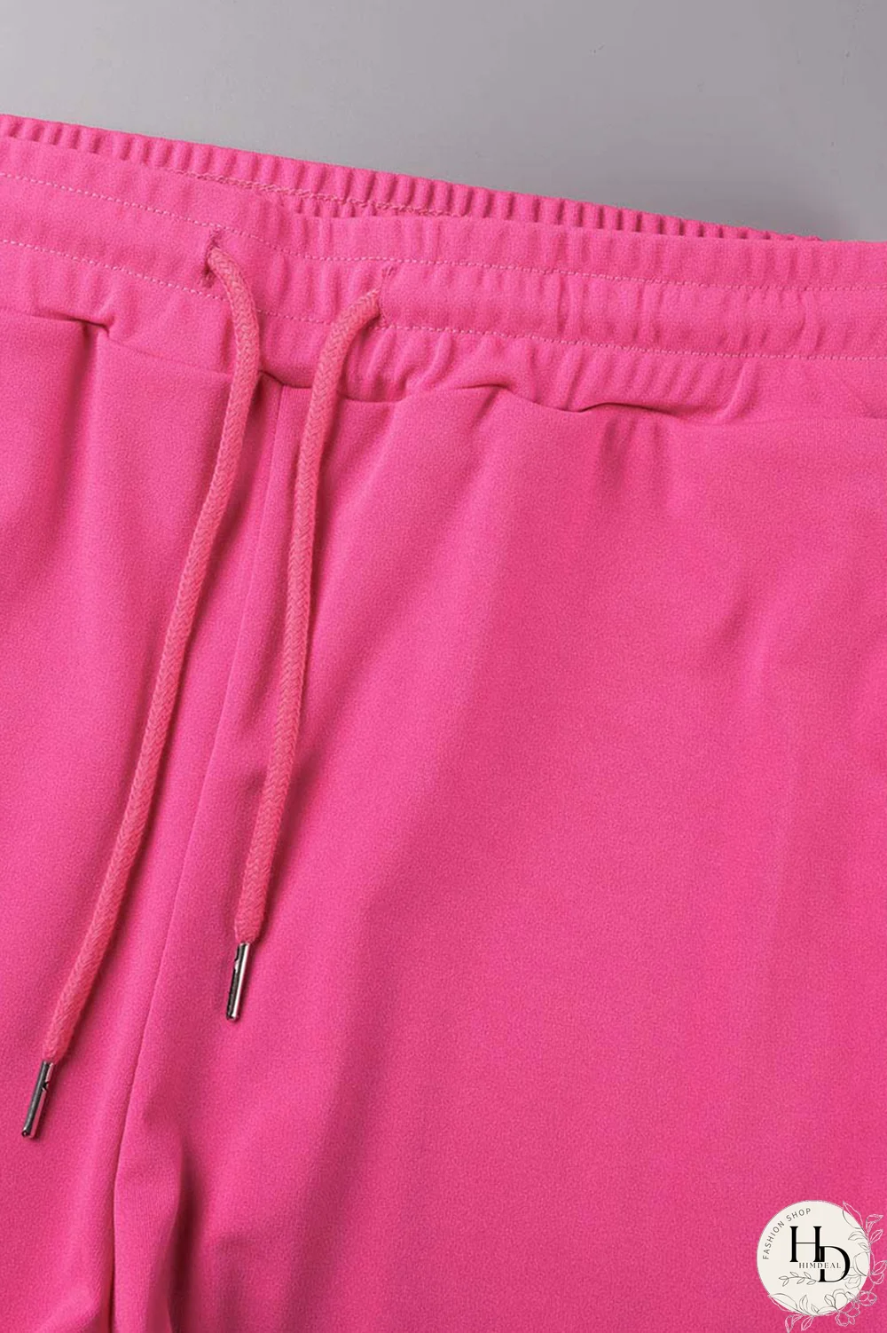 Yellow Street Solid Patchwork Turndown Collar Short Sleeve Two Pieces