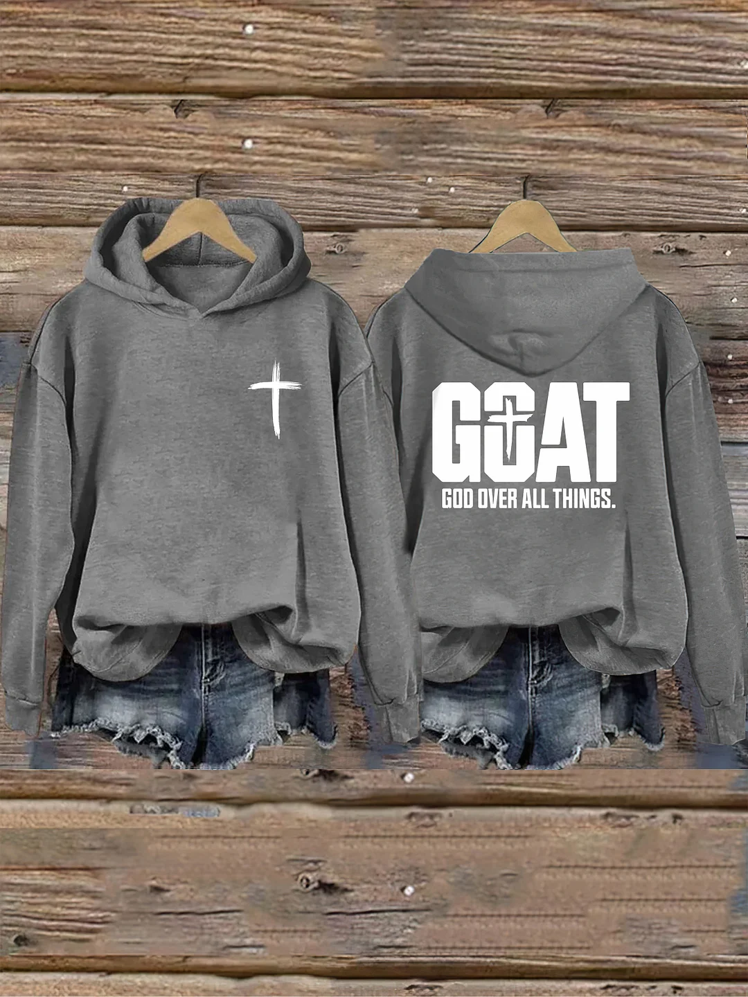 Goat God Over All Things Hoodie