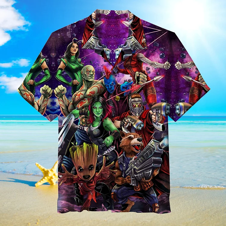 Guardians Of The Galaxy | Unisex Hawaiian Shirt