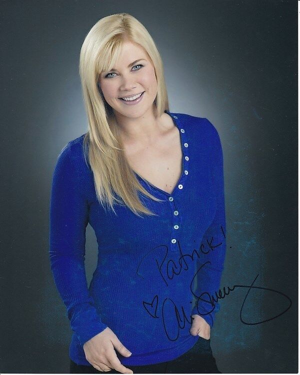 ALISON SWEENEY Autographed Signed Photo Poster paintinggraph - To Patrick