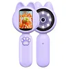 Kids Cat Shape Digital Magnifying Glass 2.0Inch Handheld Microscope for Kid Gift