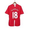 Vintage Soccer Jersey SCHOLES #18 Manchester United Home 2007/08