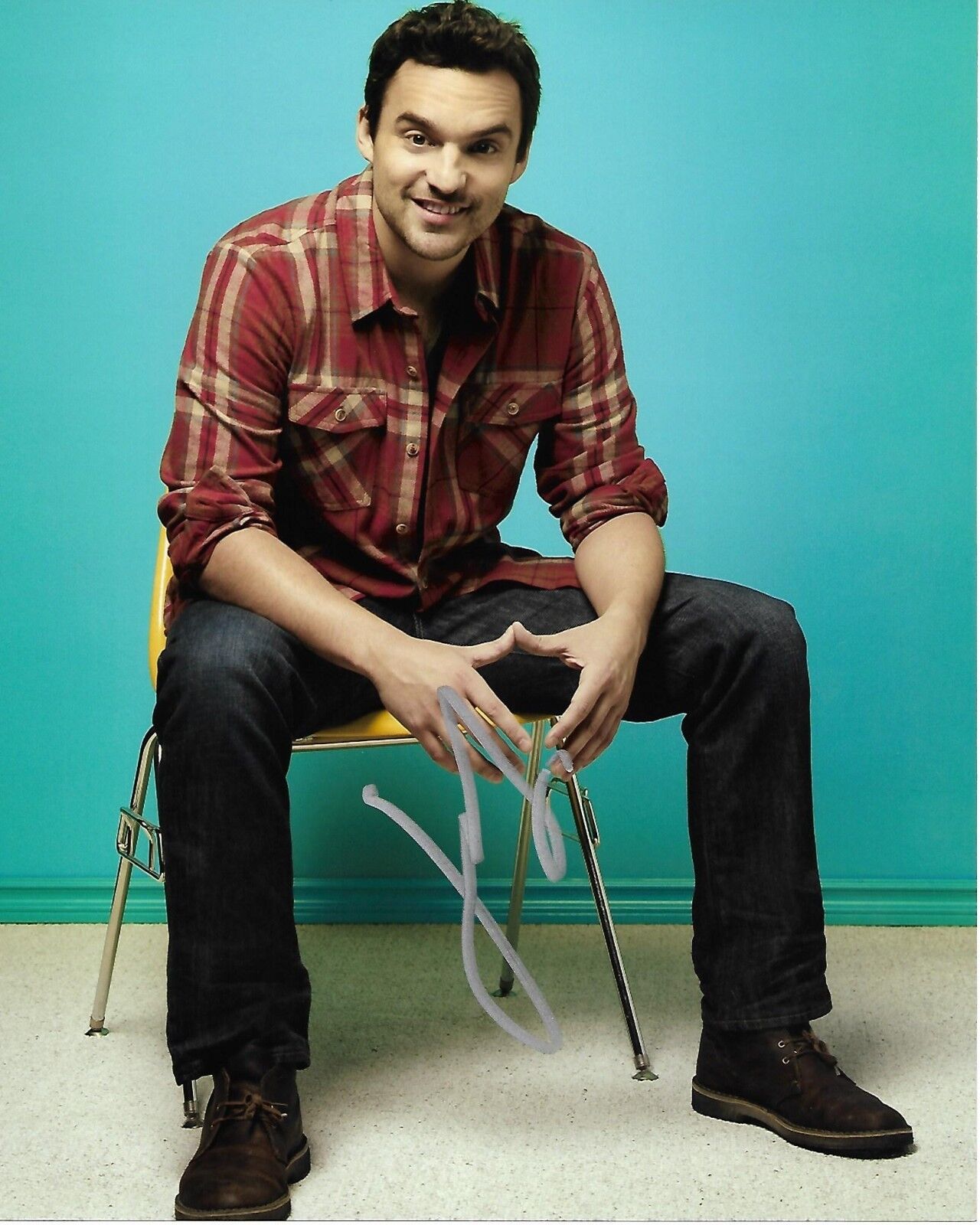 JAKE JOHNSON NEW GIRL AUTOGRAPHED Photo Poster painting SIGNED 8X10 #2 NICK MILLER