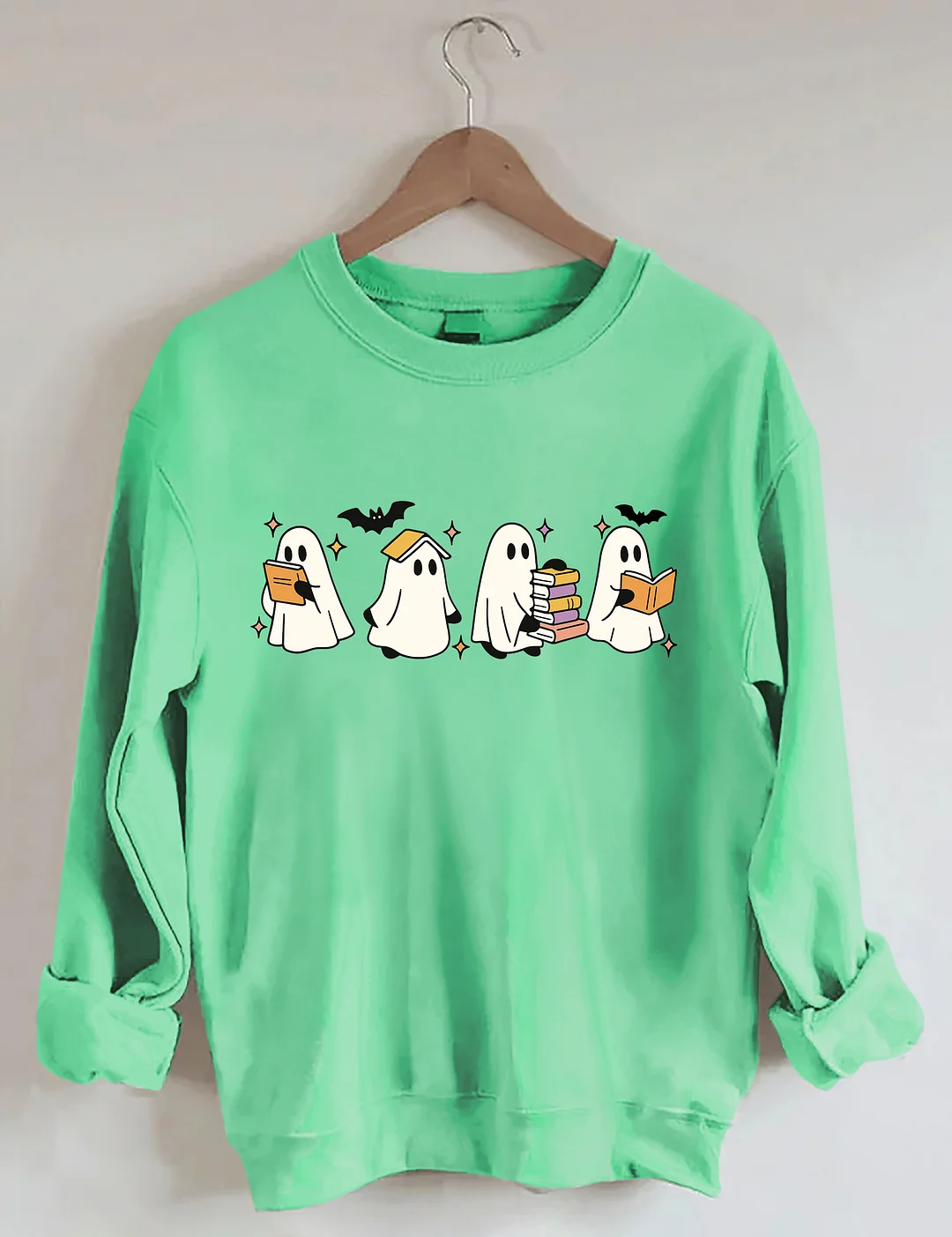 Funny Book Lover Halloween Sweatshirt