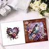 6Pcs Diamond Painting Flowers and Birds Greeting Card Set with Envelopes for Beginner Adult Holiday Gifts