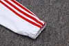 Joyfball 2025/2026 Kids Size Bayern Munich Long Zipped Jacket White Football Jersey Retro-Version 1:1 Thai Quality 