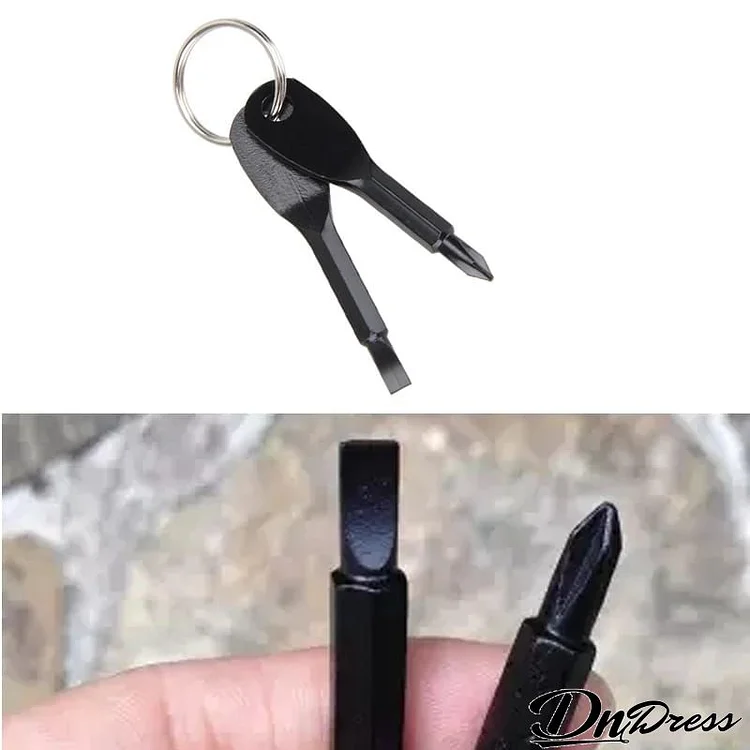 Mini Portable Key Ring Screwdriver