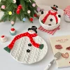 Christmas Snowman - shaped Ceramic Plates and Bowls