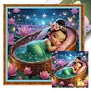 (Multi-Style)Disney Princess-11CT/18CT Stamped Cross Stitch 50*50cm/30*30cm