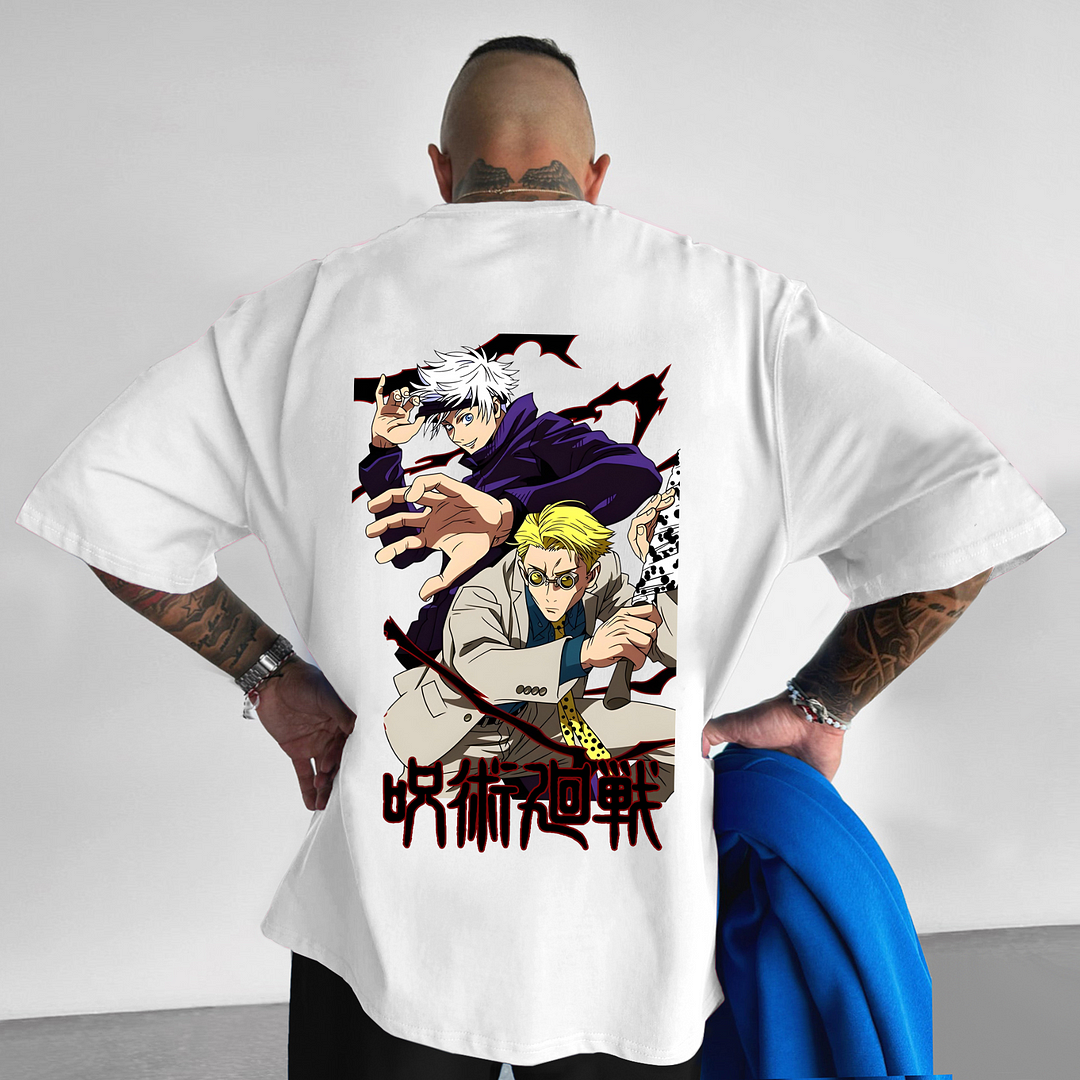 Outletsltd Casual Loose Anime T-shirt