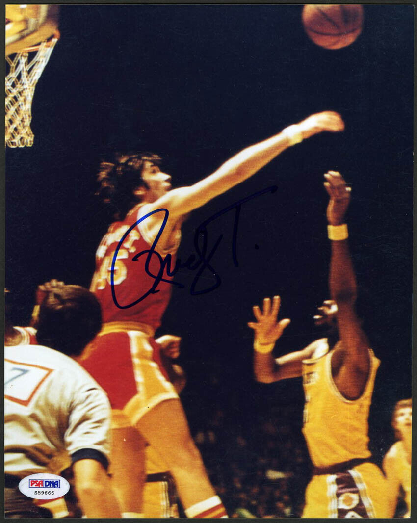 Rudy Tomjanovich SIGNED 8x10 Photo Poster painting Houston Rockets AUTOGRAPHED PSA/DNA