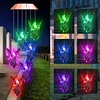 Solar Cardinal Wind Chime Light