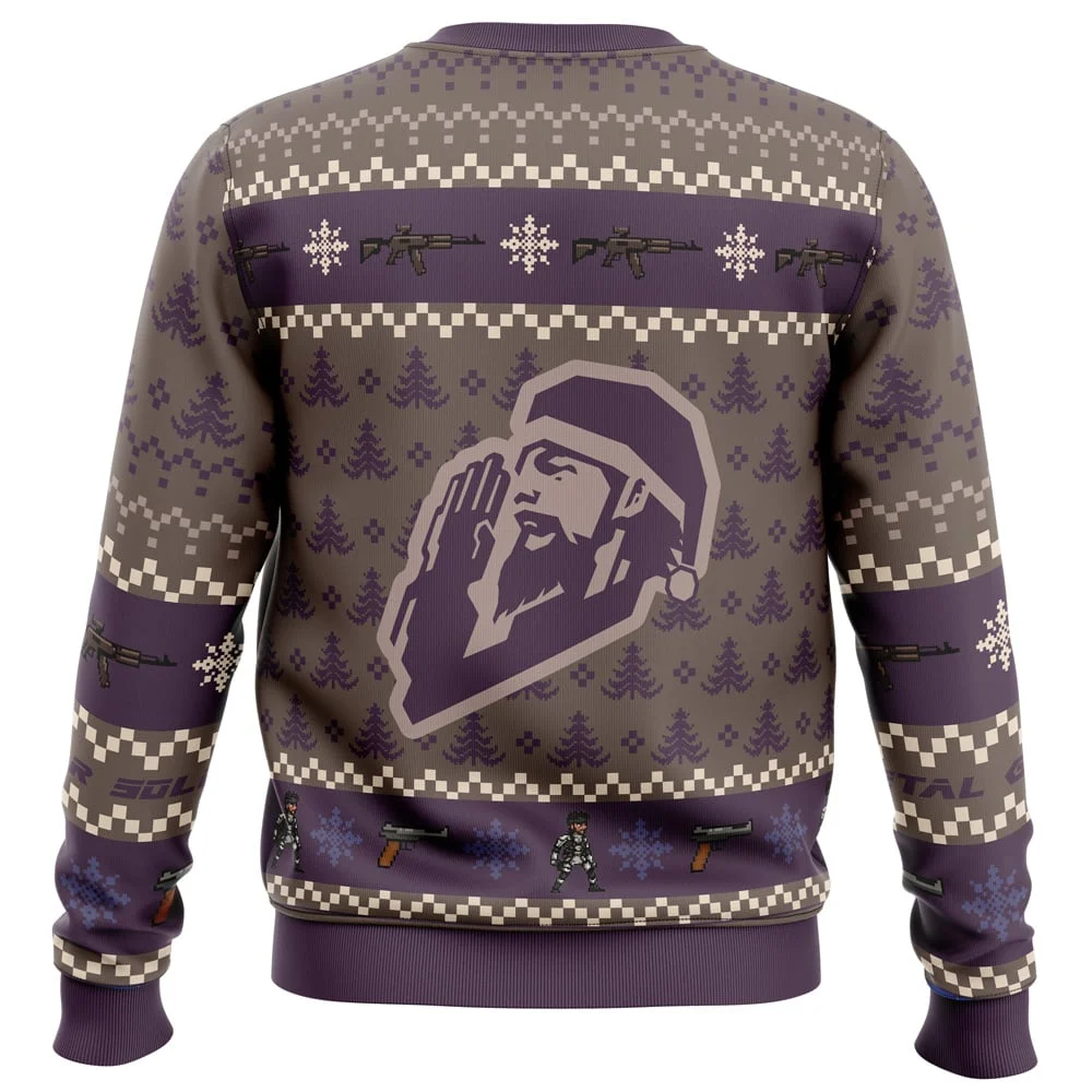 Christmas Metal Gear Solid Ugly Christmas Sweatshirt