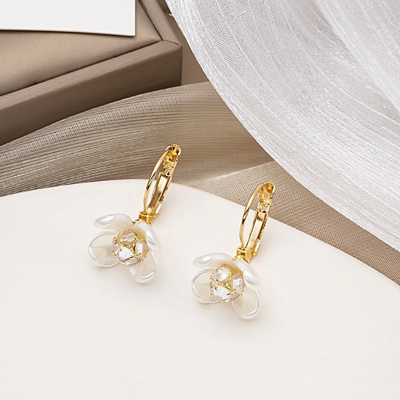 1 Pair Minimalist Classic Style Round Beaded Imitation Pearl Earrings Ear Studs