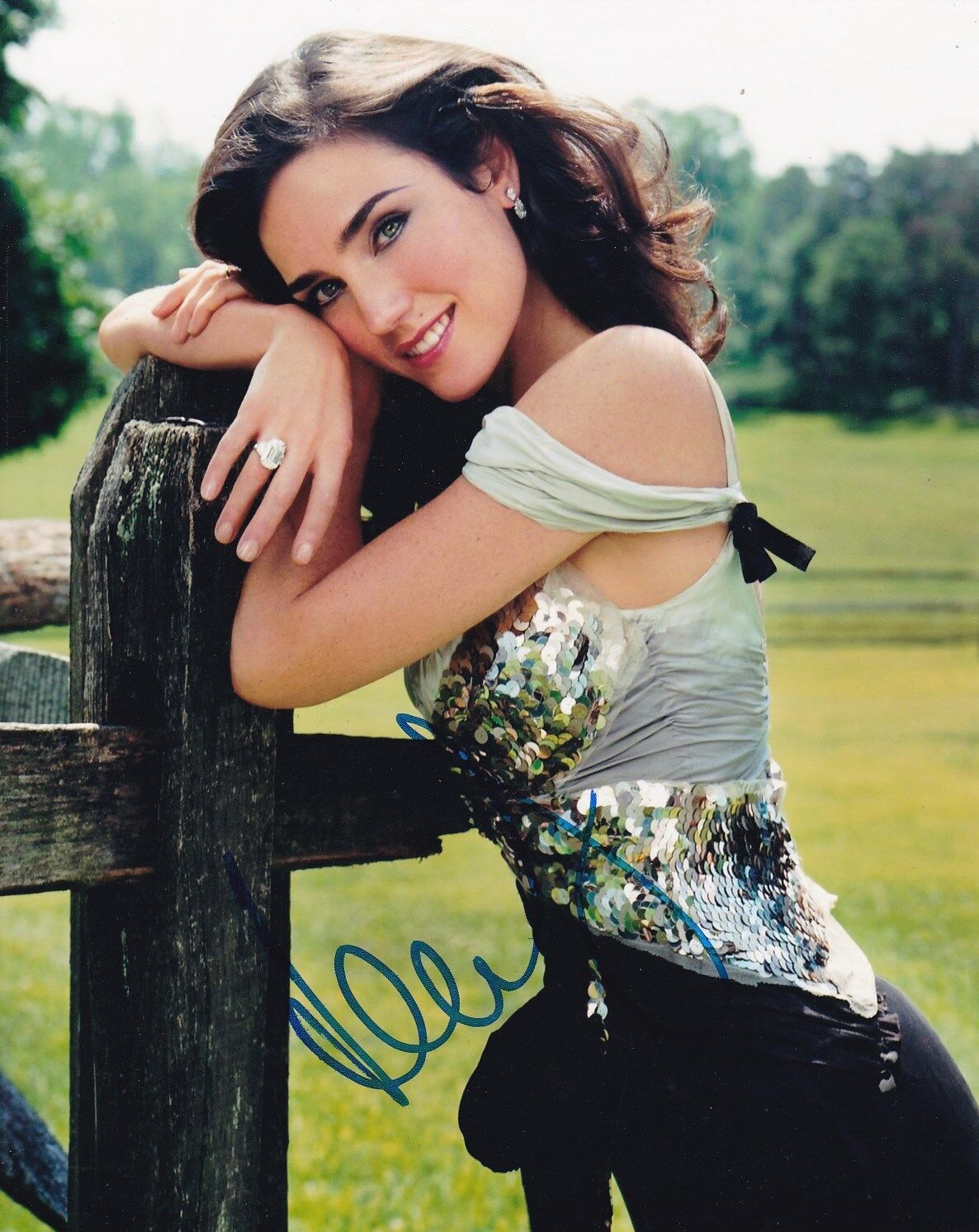 JENNIFER CONNELLY Signed Autographed Photo Poster painting