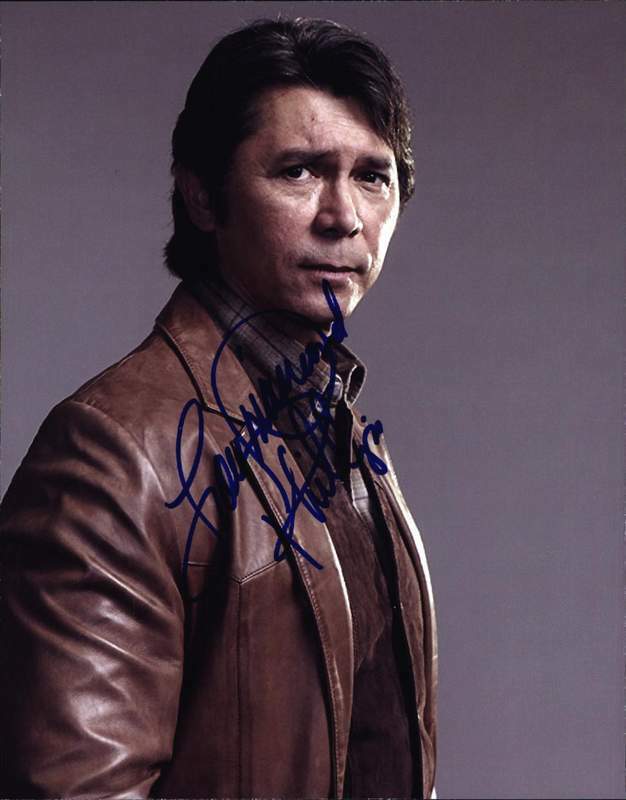 Lou Diamond-Phillips authentic signed celebrity 8x10 Photo Poster painting W/Cert Autograph 458