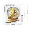 Diamond Painting -5D Full Round Drill Xmas Alphabet Ball T