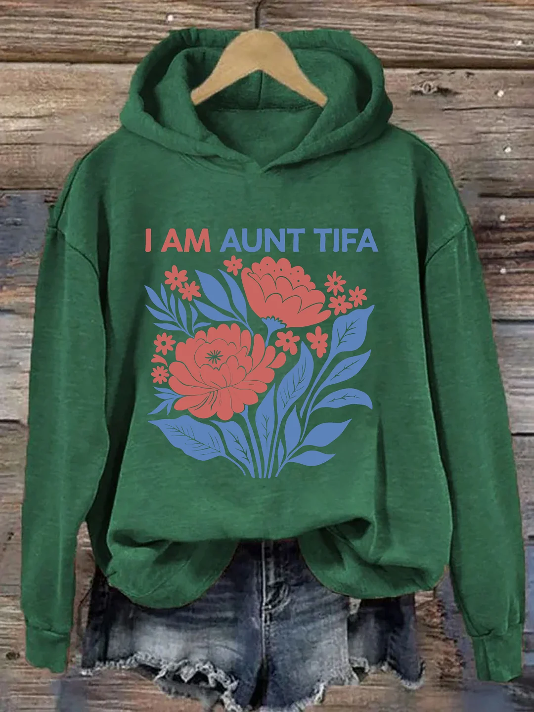  I Am Aunt Tifa Hoodie