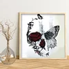 Diamond Painting -DIY Full Round Drill Skull Rose