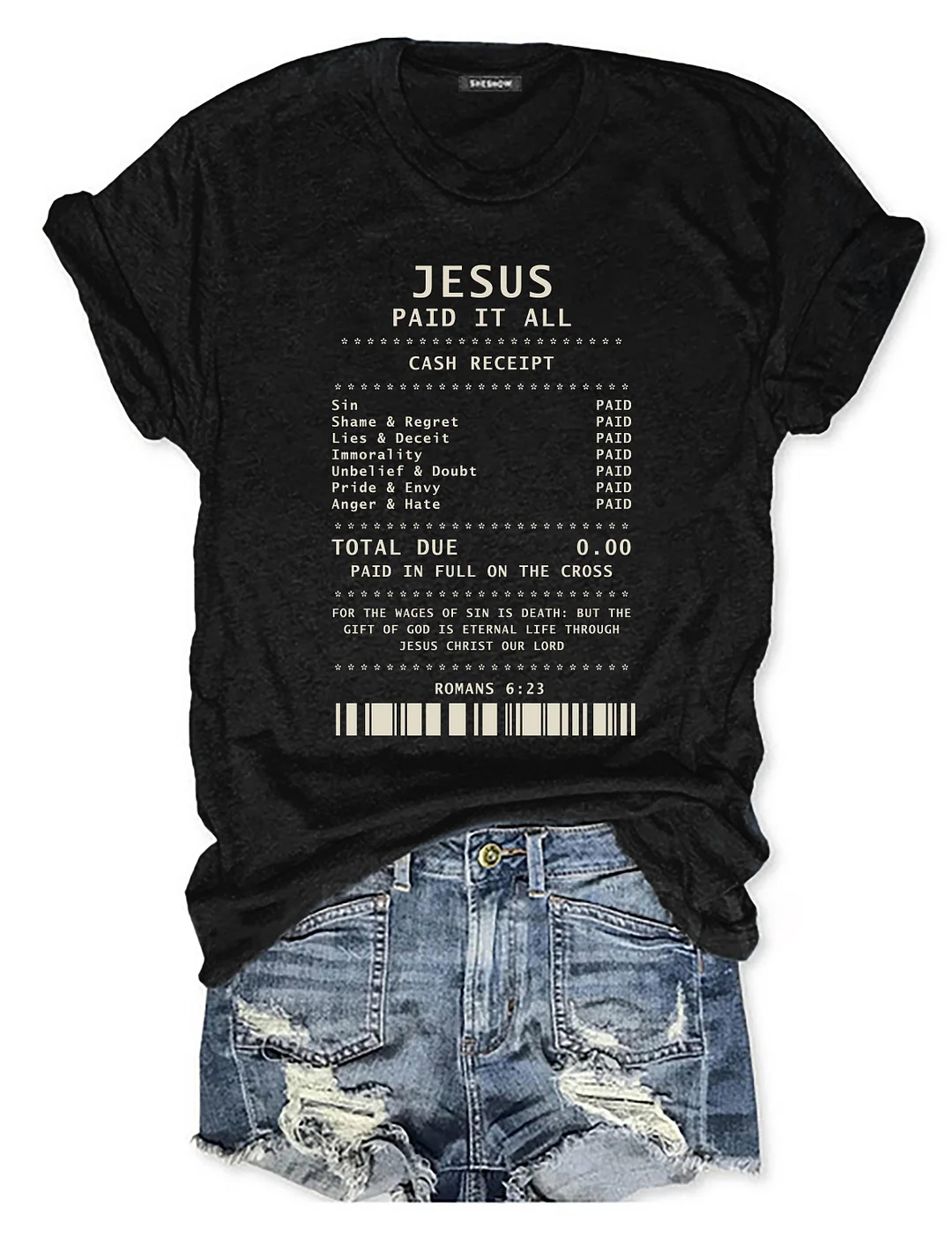 Jesus Paid It All T-shirt