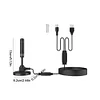 Digital TV Antenna Indoor TV Antenna High Gain Amplified HDTV Antenna (10m)