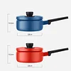 Enameled Milk Pot Baby Food Cooker Infant Frying and Cooking All-in-One Household Soup and Instant Noodle Pot