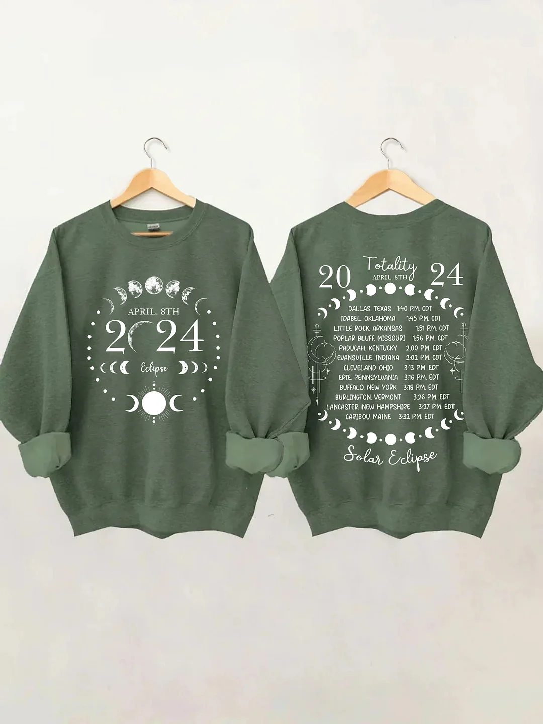 Total Solar Eclipse April 8th 2024 Sweatshirt