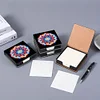 Mandalas Leather Diamond Painting Notecard Box 5D DIY Diamond Art Note Box