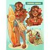 uk.everydayedeals Diamond Painting - Full Round - Princess Moana(30*40cm)