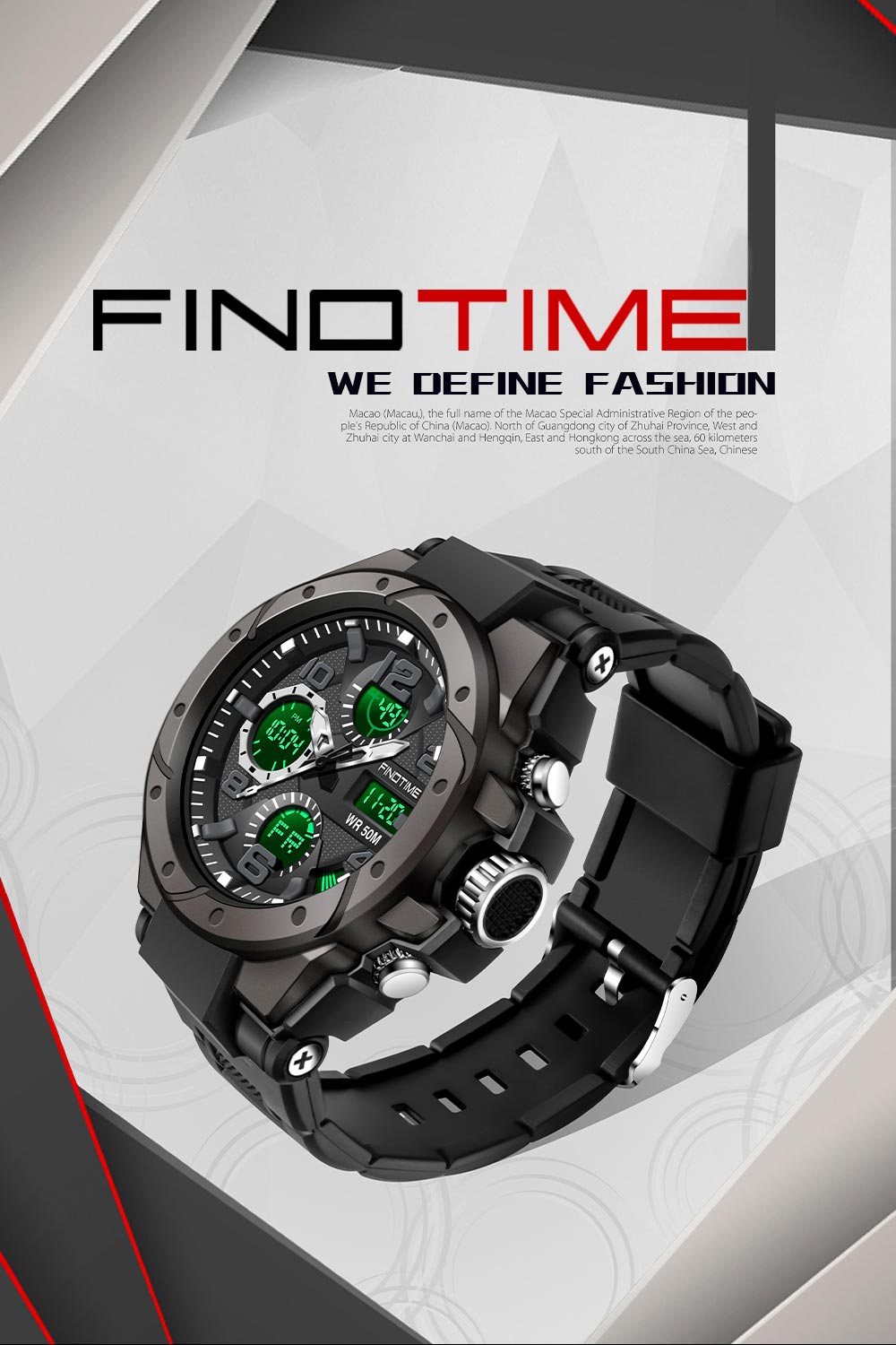 findtime digital watch