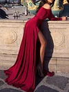 Off-The-Shoulder Long Sleeves Maxi Dress