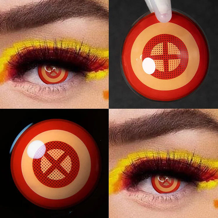 Chainsaw Man - Denji Cosplay Contact Lenses - Colored Contact Lenses