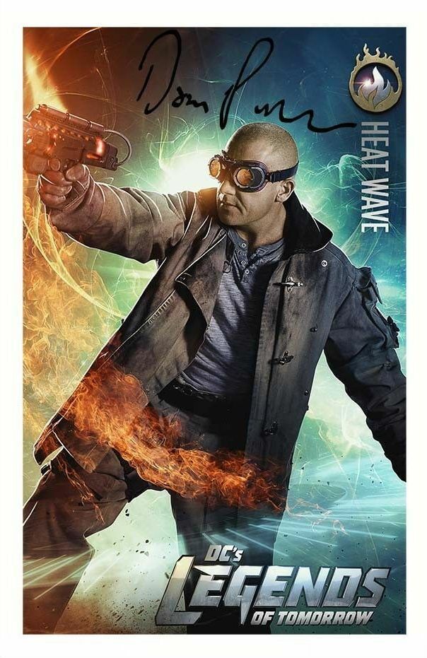 DOMINIC PURCELL - LEGENDS OF TOMORROW AUTOGRAPH SIGNED Photo Poster painting POSTER PRINT