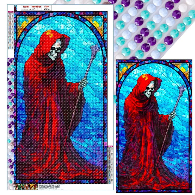 Demon Slayer Diamond Art Painting Kits for Adults - Anime Round Full Drill  Diamond Dots Paintings for