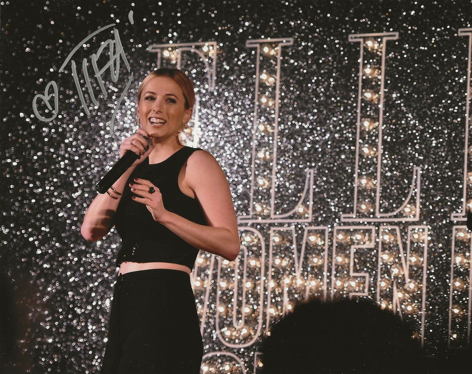 Iliza Shlesinger comedian REAL hand SIGNED Photo Poster painting #3 COA Last Comic Standing