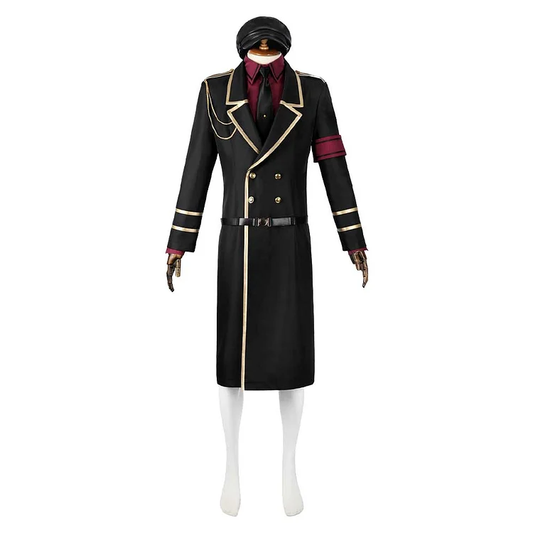 The Magical Girl And The Evil Lieutenant (2024) Miller Black Coat Outfits Cosplay Costume Halloween Carnival Suit