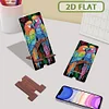 2er-Pack Acryl Papagei Tiger Handyständer & Spiegel - 5D DIY Handwerk Modeaccessoires
