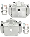 cciyu 18B4910A 18B4911A Front Left & Right Brake Calipers With Bracket For Chevy For Malibu,For Pontiac For G6/For Solstice,For Saturn For Aura/For Sky