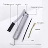 Heavy-Duty Grease Gun 500cc Manual Oil Gun Grip Gun Syringe Vehicle Repair Tools