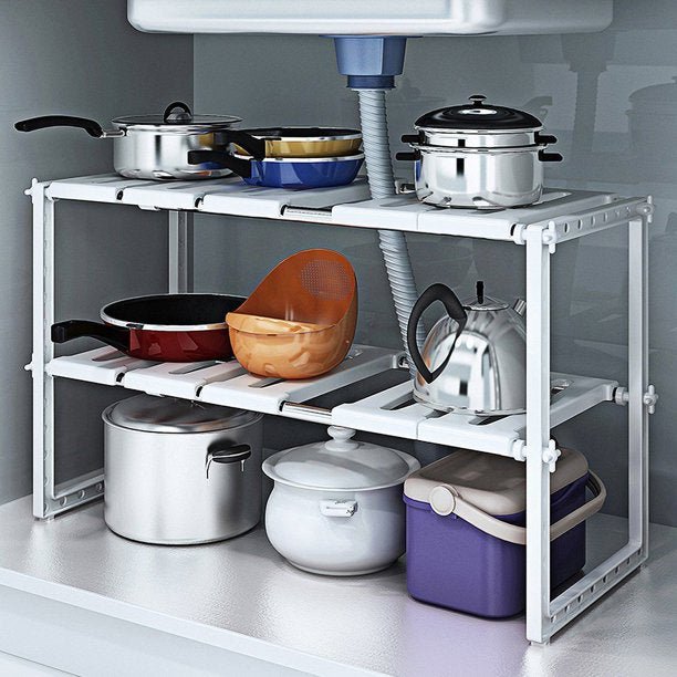 Under Sink Rack Shelves