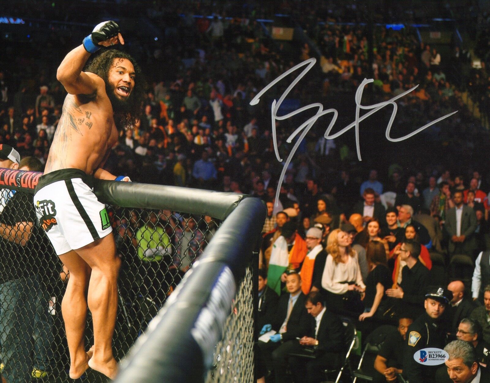 Benson Henderson Signed 11x14 Photo Poster painting BAS Beckett COA UFC Picture Autograph 144 2