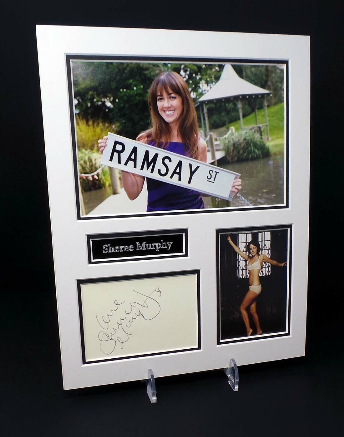 Sheree MURPHY (Emmerdale Neighbours) Signed Mounted Photo Poster painting Display AFTAL RD COA