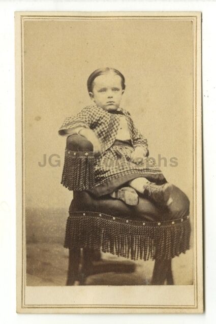 19th Century Children - 19th Century Carte-de-visite Photo Poster painting - Bridgewater, MA