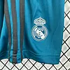 2017/2018 Retro Long Sleeve Real Madrid Third Away Football Shirt 1:1 Thai Quality Kids Size love fball